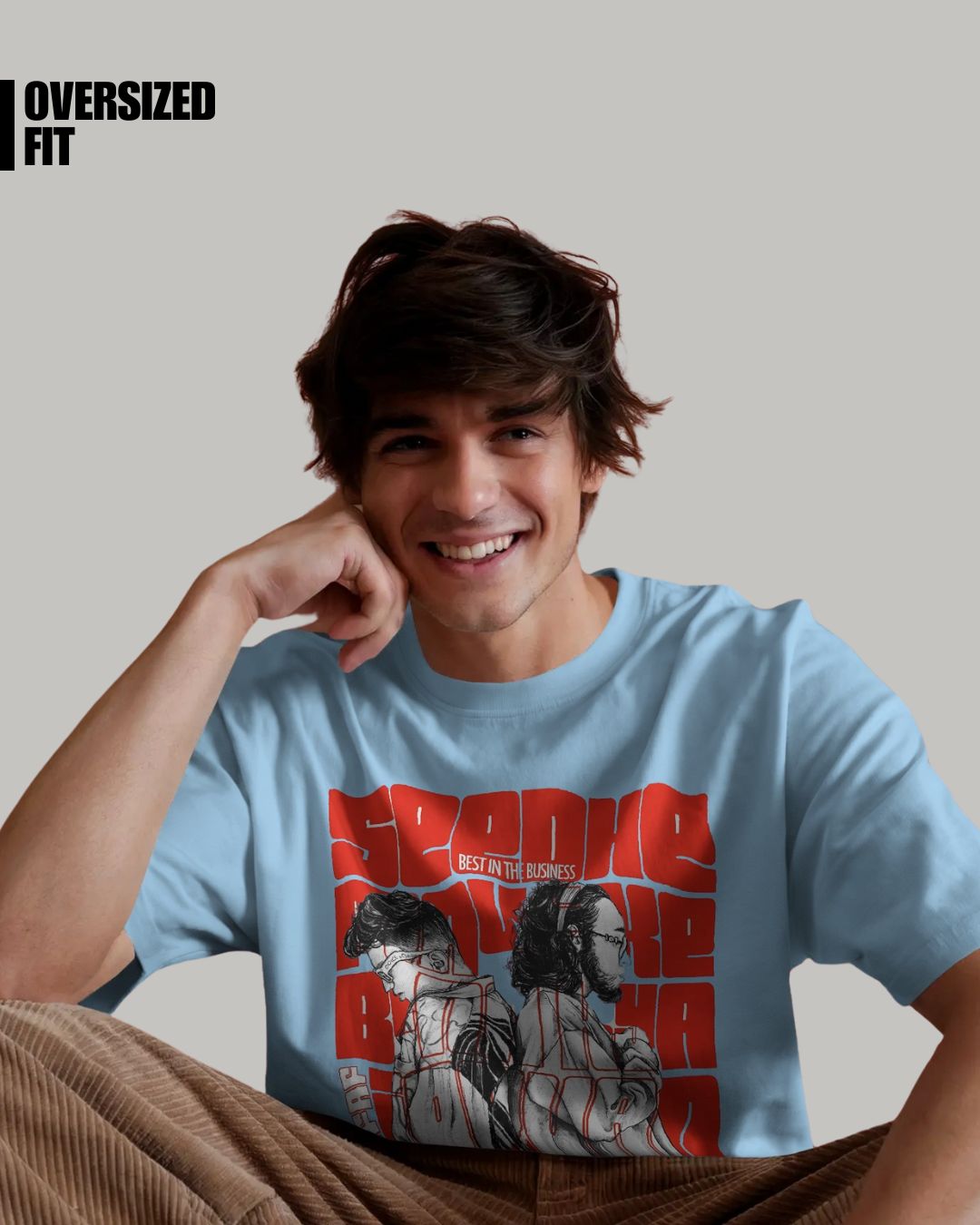 Baby Blue Seedhe Maut Cipher - Bars, Beats & Street Heat | Premium Hip-Hop T-Shirt for Music Fans