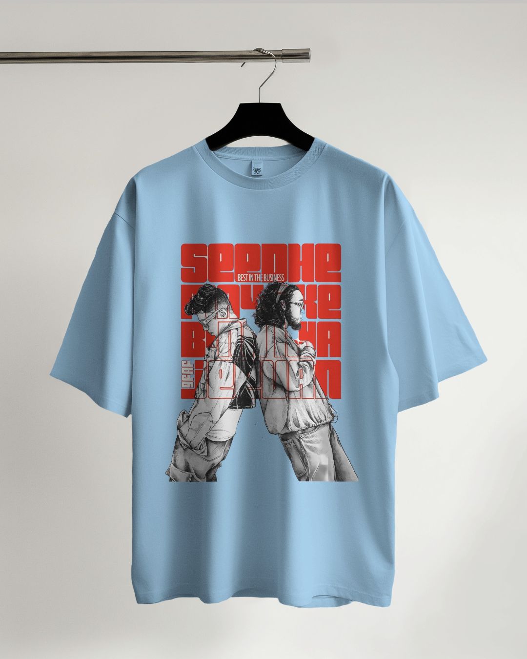 Baby Blue Seedhe Maut Cipher - Bars, Beats & Street Heat | Premium Hip-Hop T-Shirt for Music Fans
