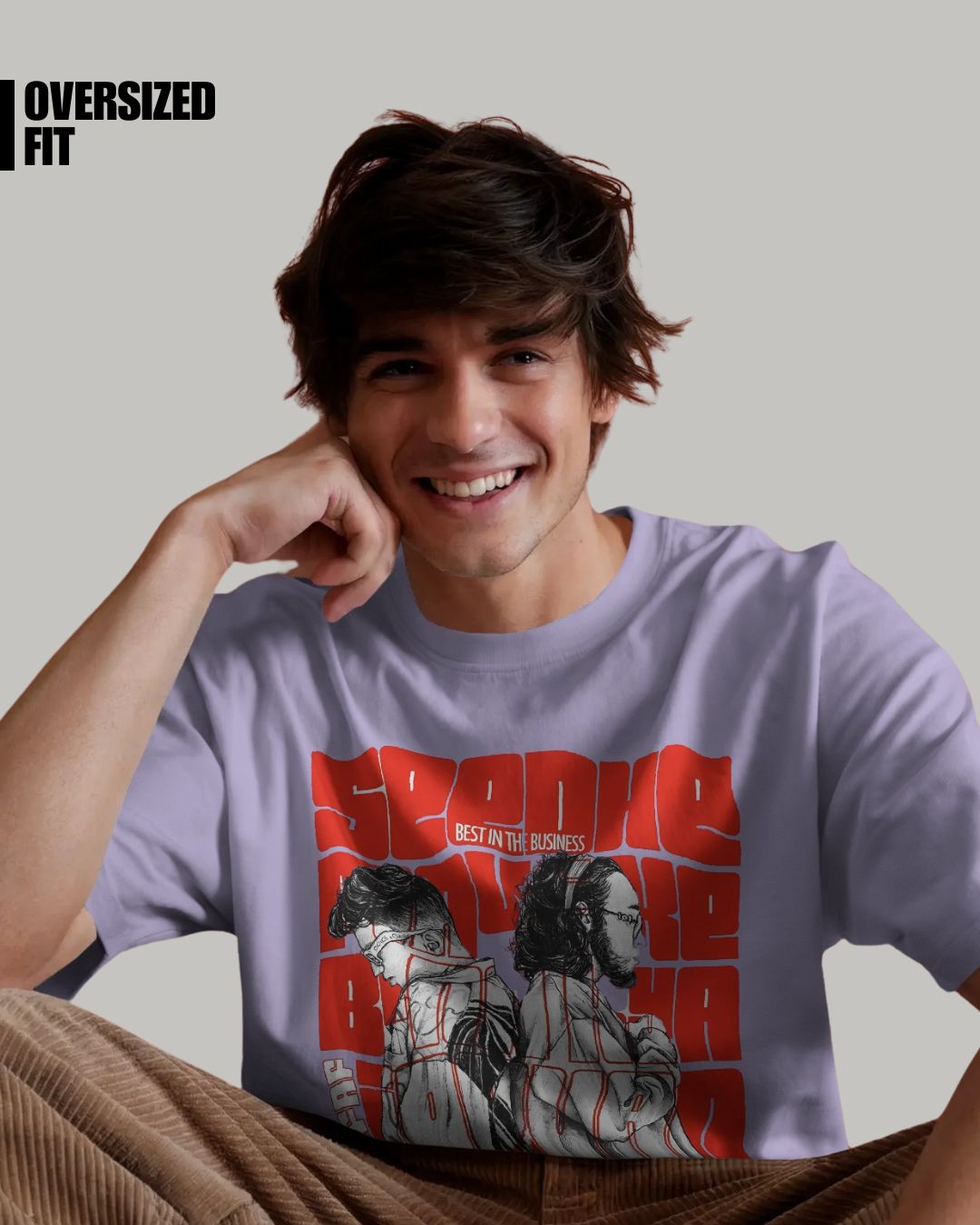 Lavender Seedhe Maut Cipher - Bars, Beats & Street Heat | Premium Hip-Hop T-Shirt for Music Fans