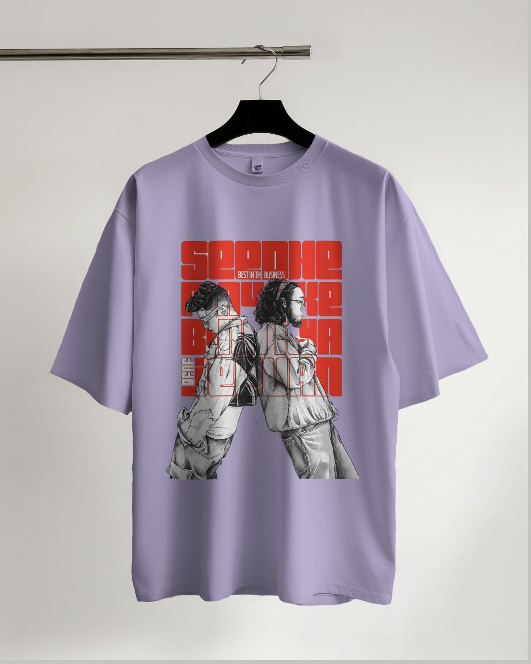 Lavender Seedhe Maut Cipher - Bars, Beats & Street Heat | Premium Hip-Hop T-Shirt for Music Fans