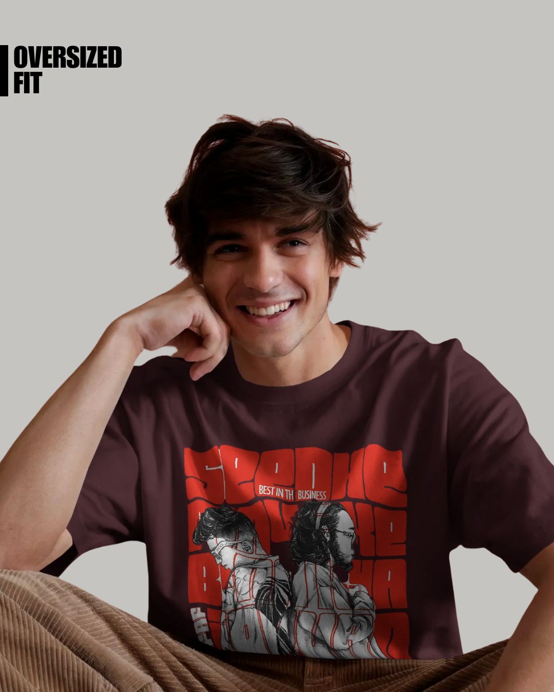 Maroon Seedhe Maut Cipher - Bars, Beats & Street Heat | Premium Hip-Hop T-Shirt for Music Fans