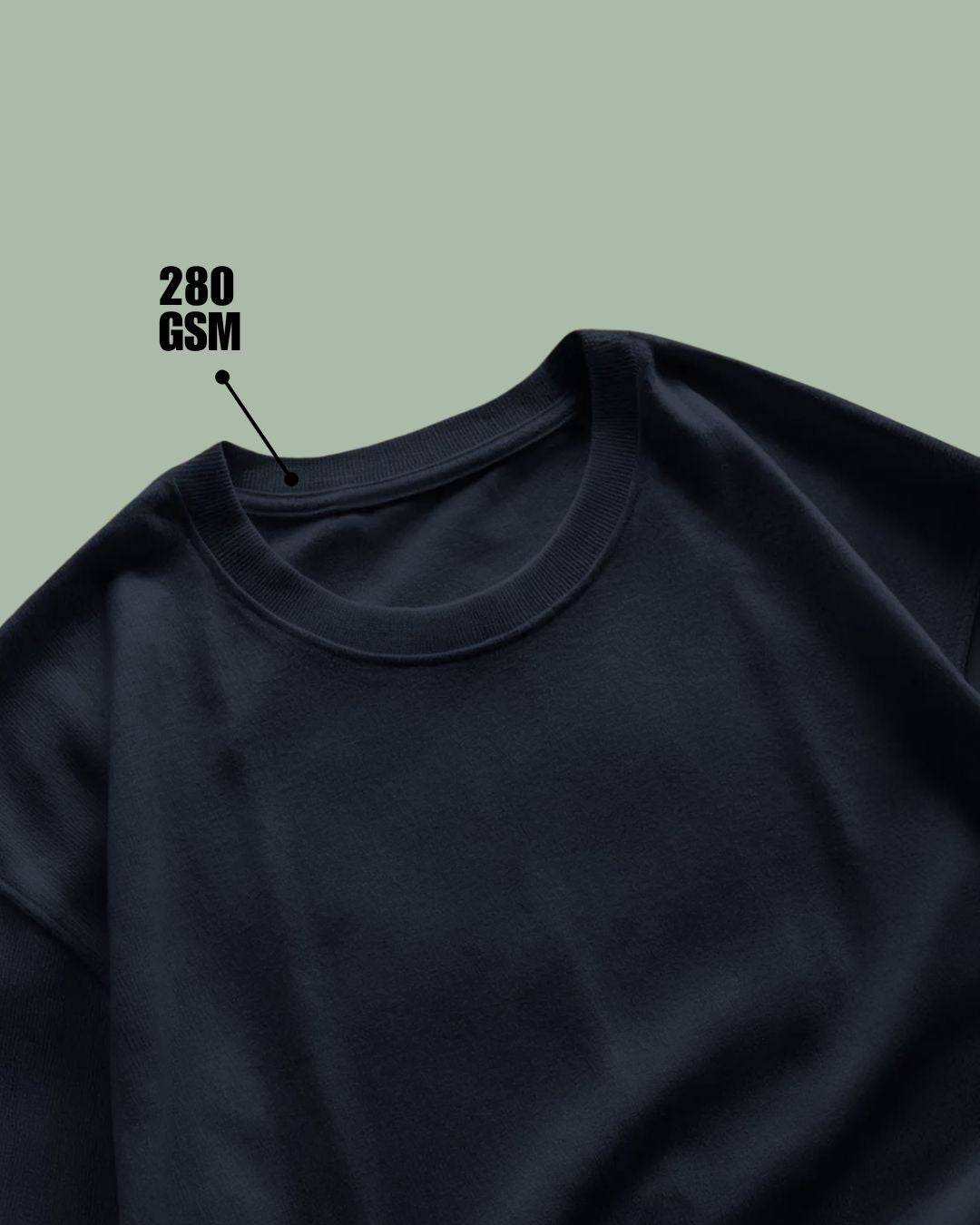 Navy Blue Fallen Bloom