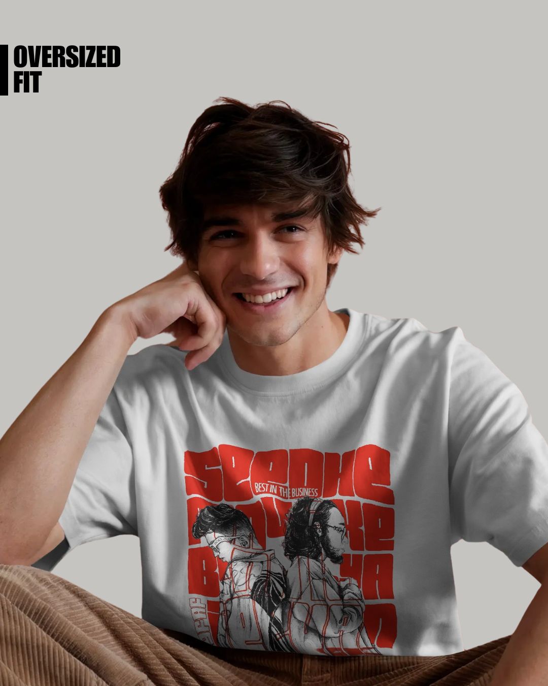 White Seedhe Maut Cipher - Bars, Beats & Street Heat | Premium Hip-Hop T-Shirt for Music Fans