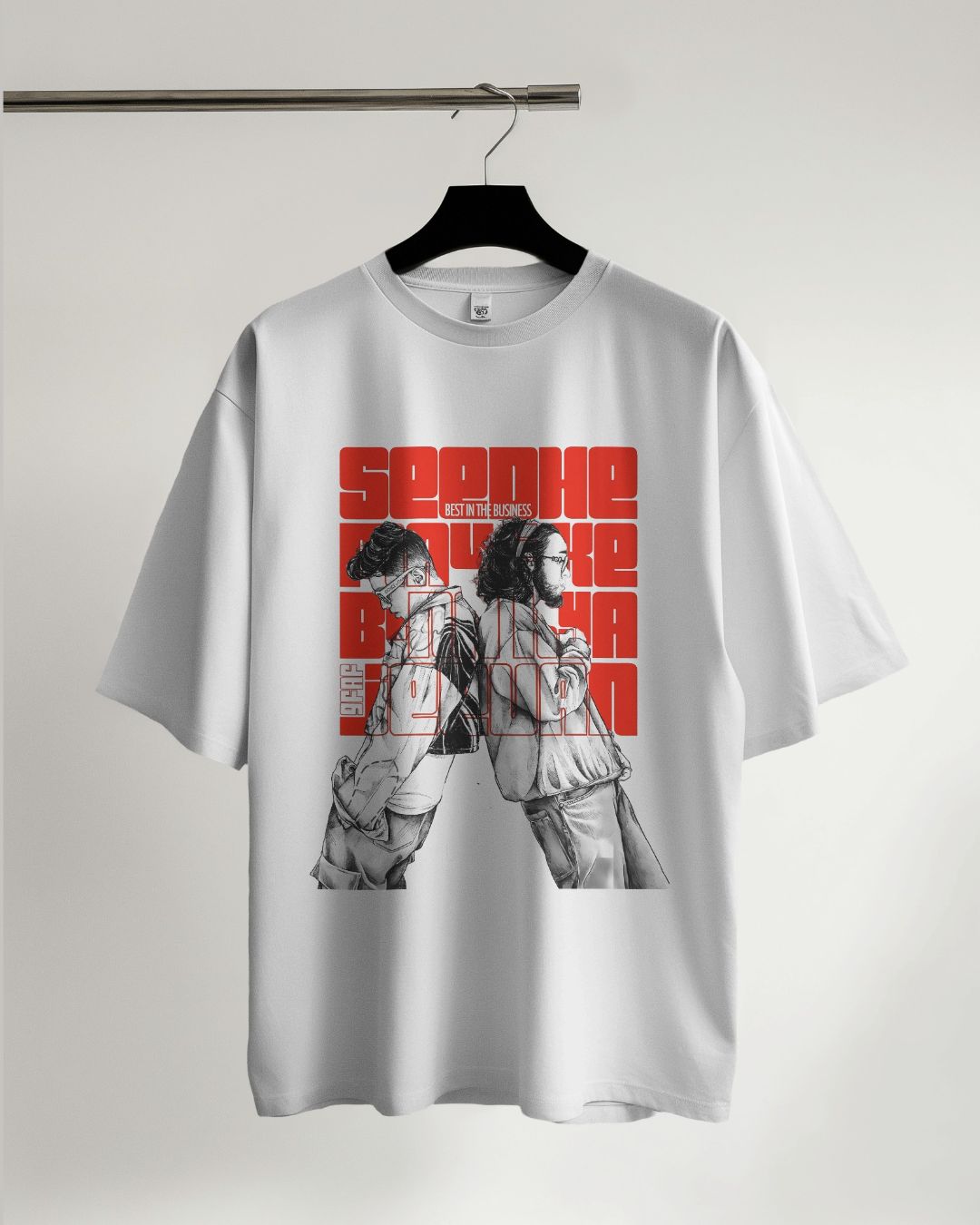 White Seedhe Maut Cipher - Bars, Beats & Street Heat | Premium Hip-Hop T-Shirt for Music Fans