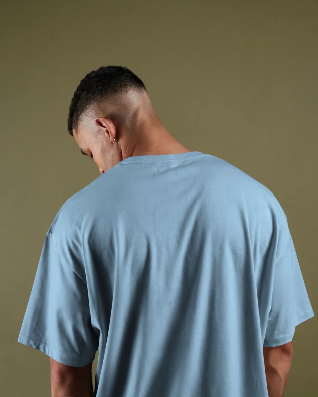 Baby Blue | Street Wear Co Chill Out Break The Rules oversized streetwear t-shirt