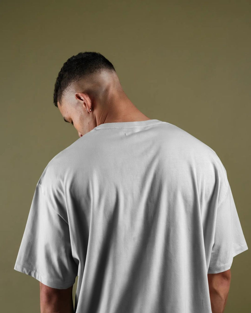 White | Street Wear Co Chill Out Break The Rules oversized streetwear t-shirt