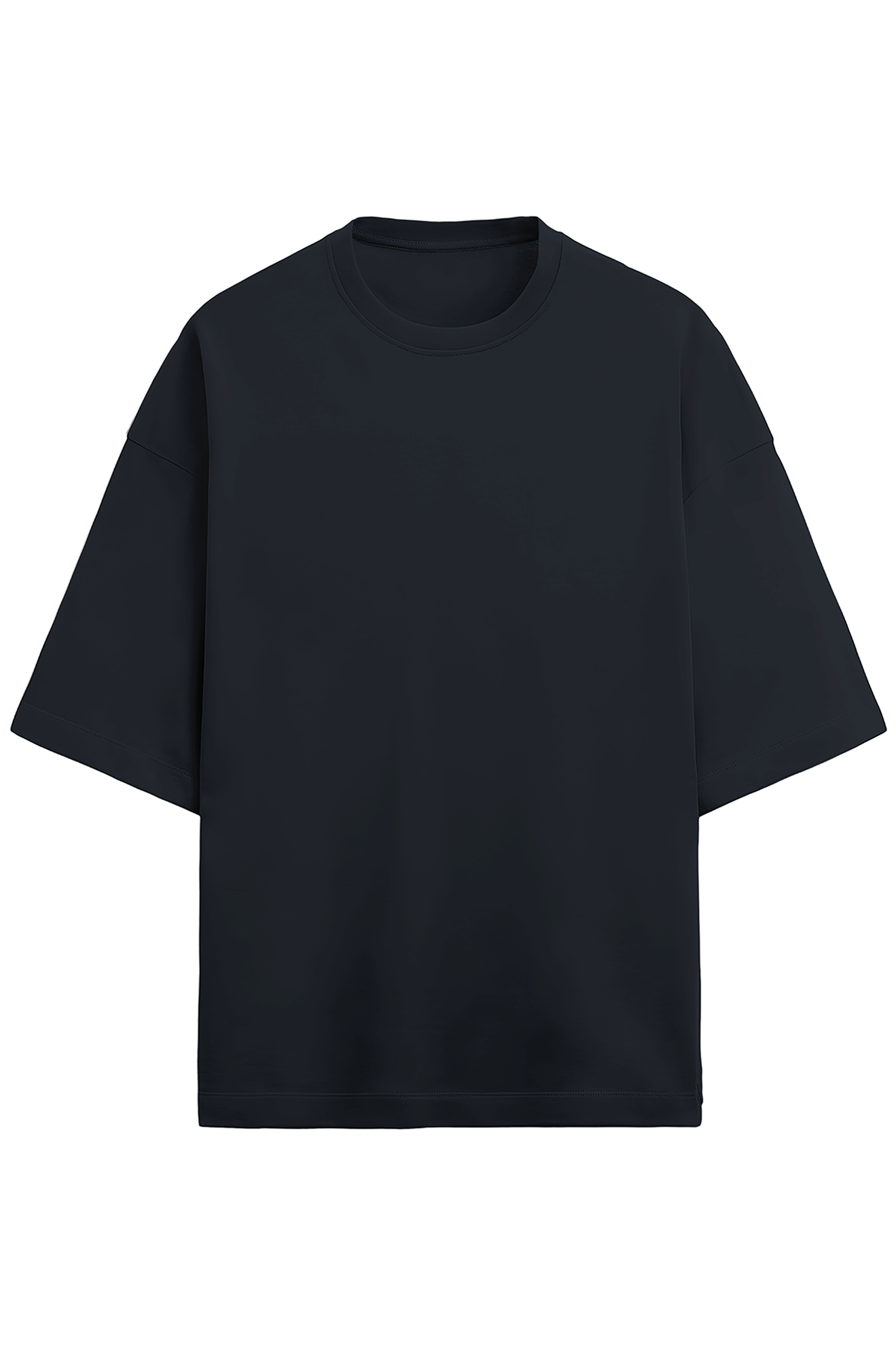 Navy Blue | Street Wear Co Custom Drip oversized customizable t-shirt