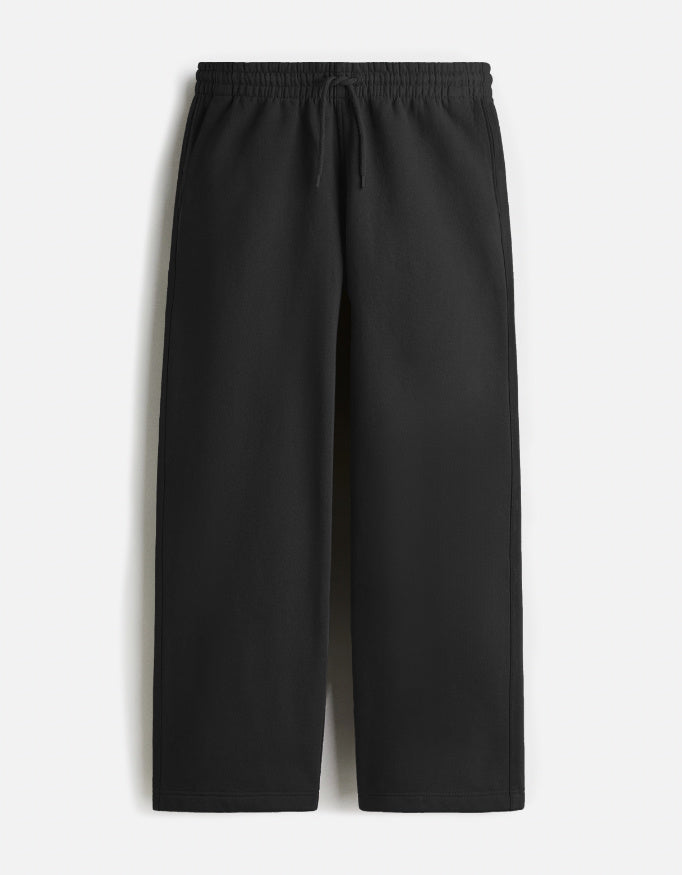 Black | Street Wear Co Essential Terry Cotton sweatpants