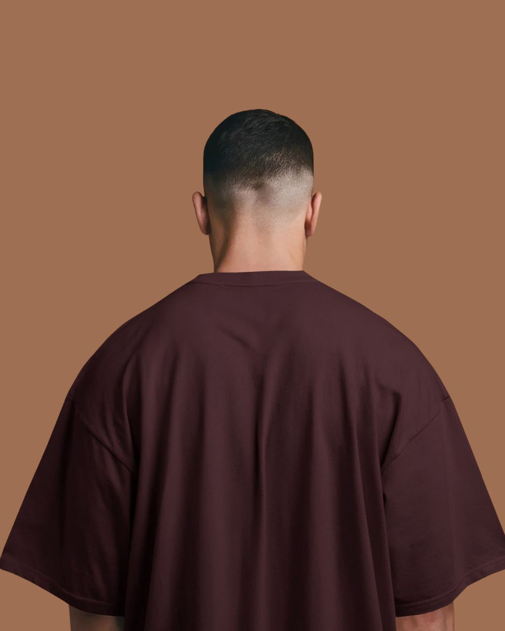 Maroon | Street Wear Co Hard Doesn’t Mean Impossible oversized motivational streetwear t-shirt