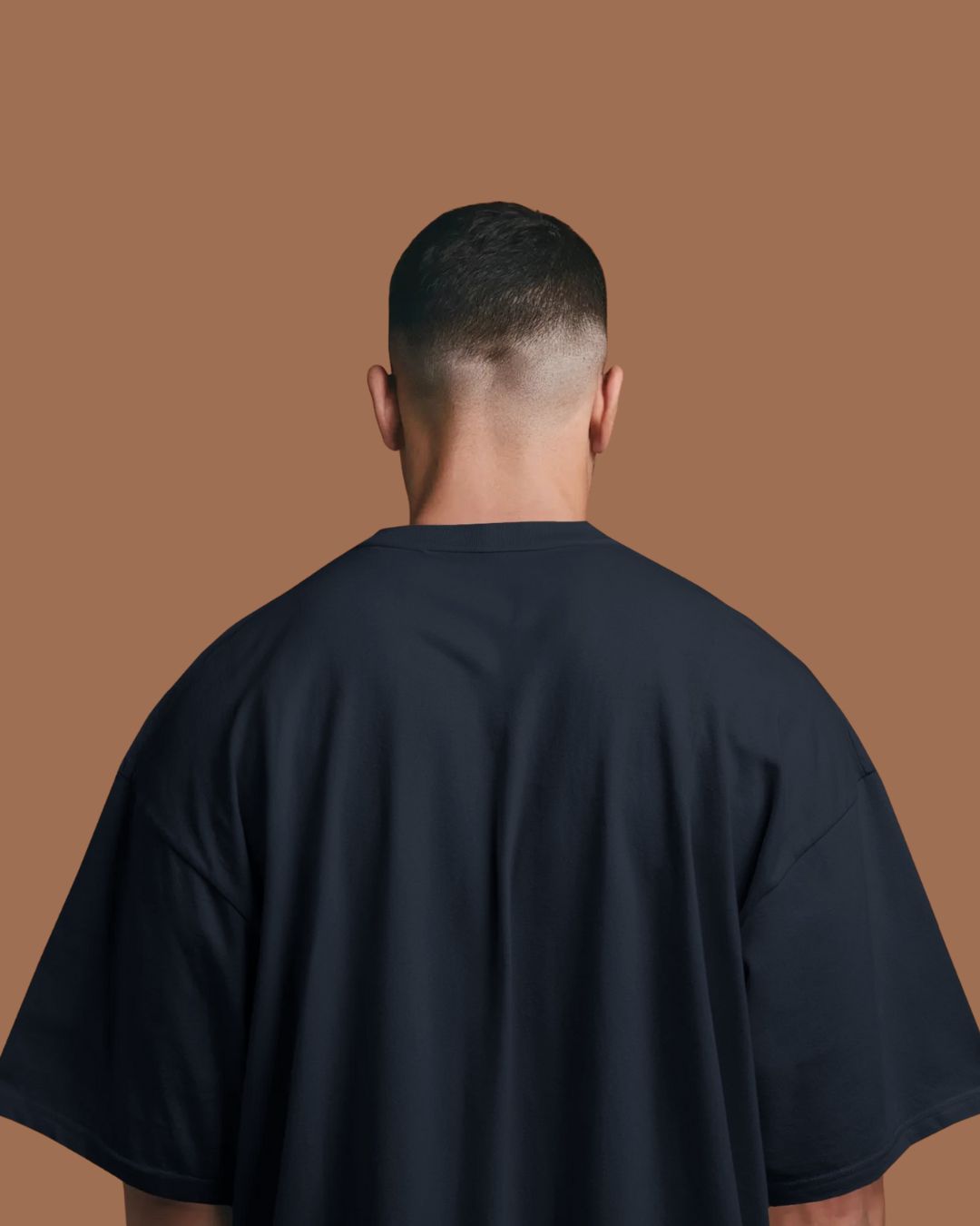 Navy Blue | Street Wear Co Hard Doesn’t Mean Impossible oversized motivational streetwear t-shirt